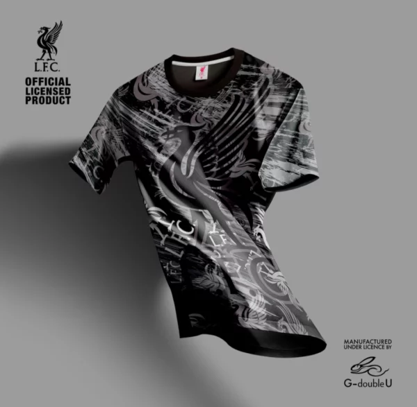 เสื้อคอกลม ลิเวอร์พูล ลิขสิทธิ์แท้ รุ่น LFC-HG026BK