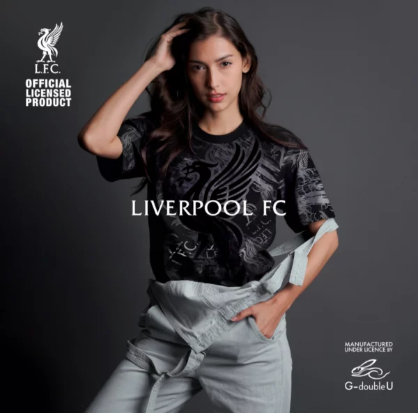 เสื้อคอกลม ลิเวอร์พูล ลิขสิทธิ์แท้ รุ่น LFC-HG026BK - Image 3