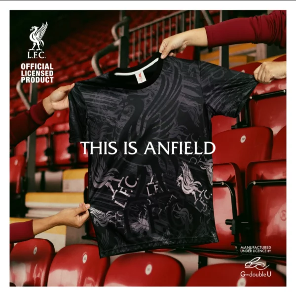 เสื้อคอกลม ลิเวอร์พูล ลิขสิทธิ์แท้ รุ่น LFC-HG026BK - Image 5