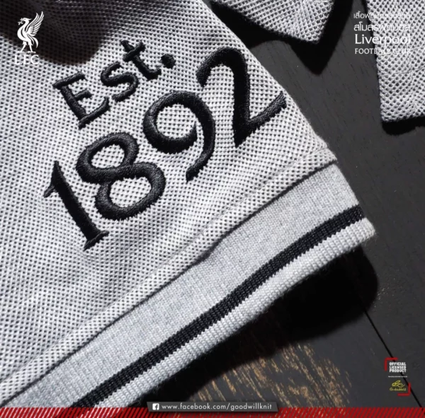 เสื้อลิเวอร์พูล ลิขสิทธิ์ โปโล โพลี รุ่น LFC-PO06 (TOPDYED) - Image 4