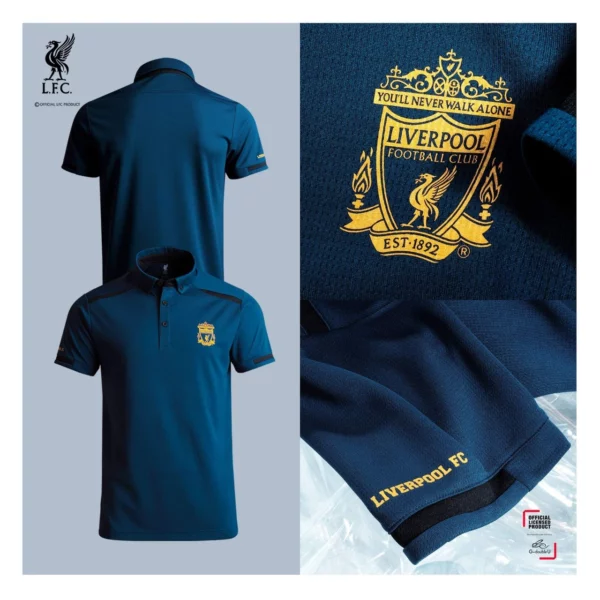 Liverpool เสื้อลิเวอร์พูล เสื้อโปโล ลิเวอร์พูล ลิขสิทธิ์ รุ่น P053 - Image 6