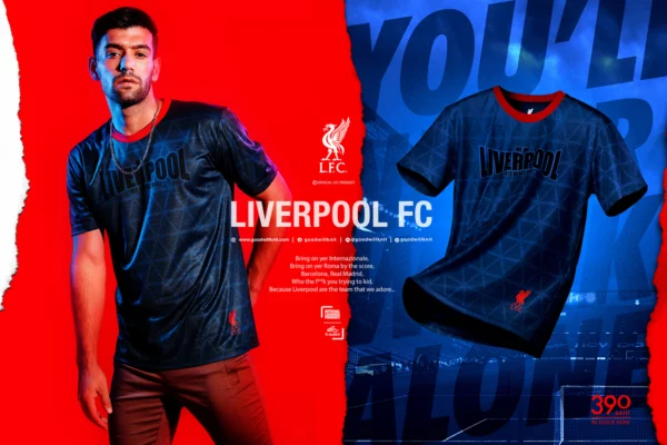 เสื้อคอกลม ลิเวอร์พูล ลิขสิทธิ์ รุ่น HG012 Liverpool - Image 5
