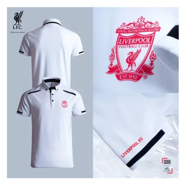 Liverpool เสื้อลิเวอร์พูล เสื้อโปโล ลิเวอร์พูล ลิขสิทธิ์ รุ่น P053 - Image 5