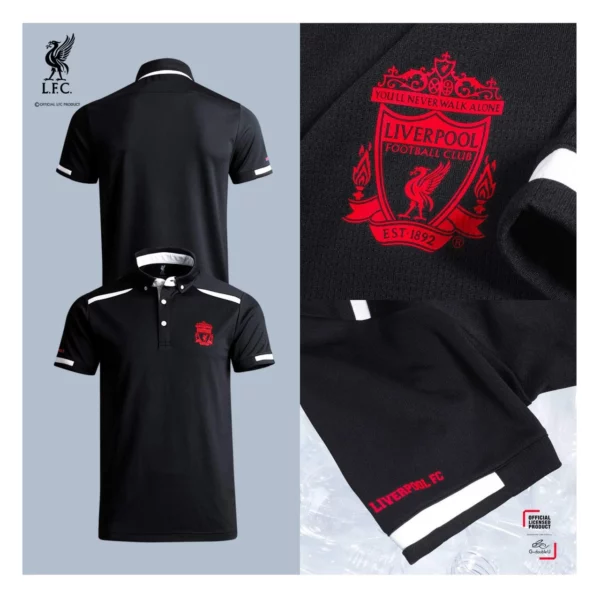 Liverpool เสื้อลิเวอร์พูล เสื้อโปโล ลิเวอร์พูล ลิขสิทธิ์ รุ่น P053 - Image 4
