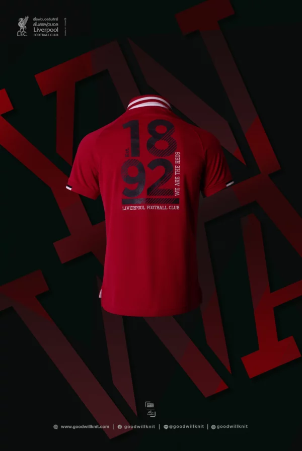 เสื้อลิเวอร์พูล เสื้อโปโล ลิเวอร์พูล ลิขสิทธิ์ มี 3 สี รุ่น LFC-PL-032 - Image 3